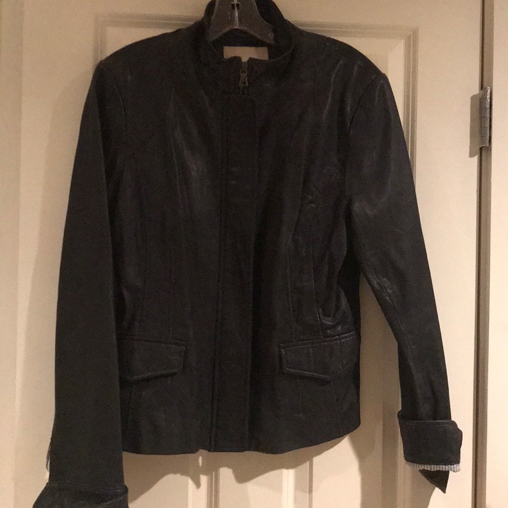 Leather jacket